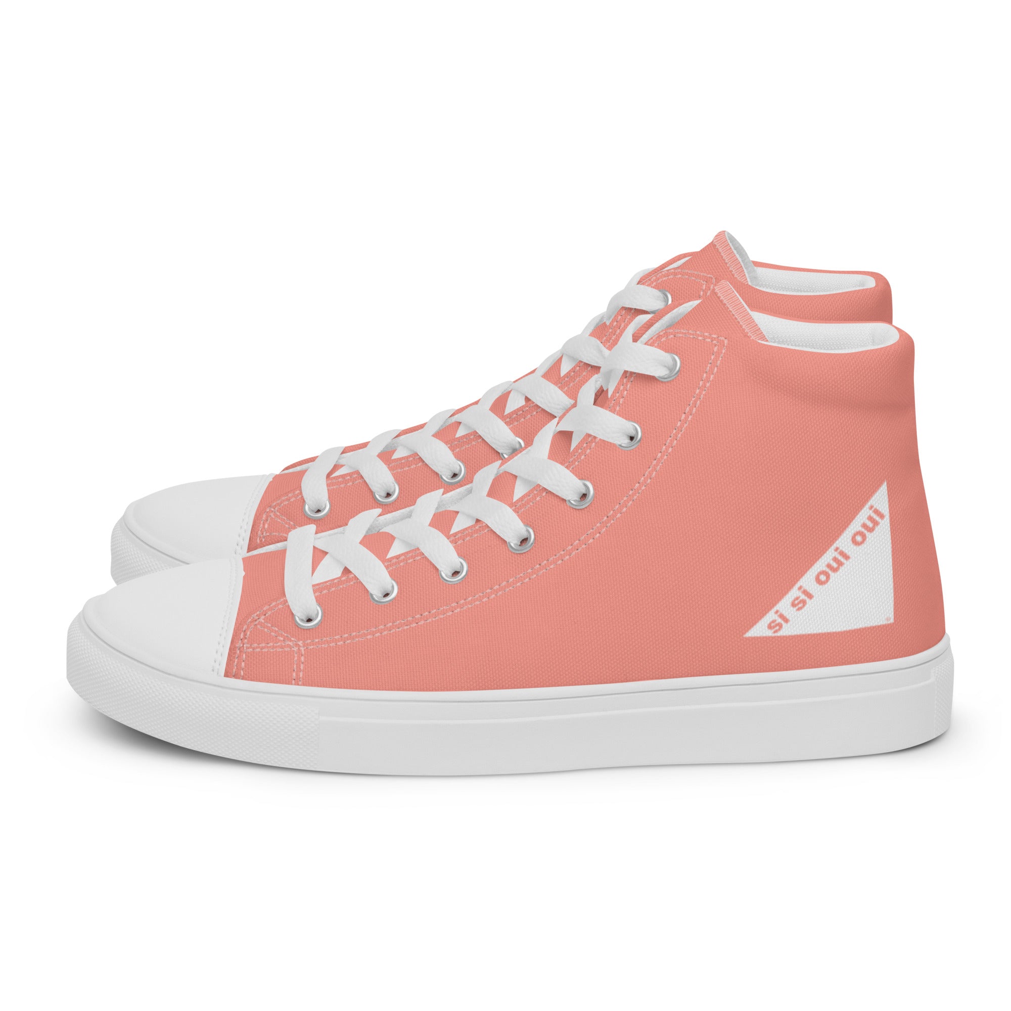 Women’s high top canvas shoes