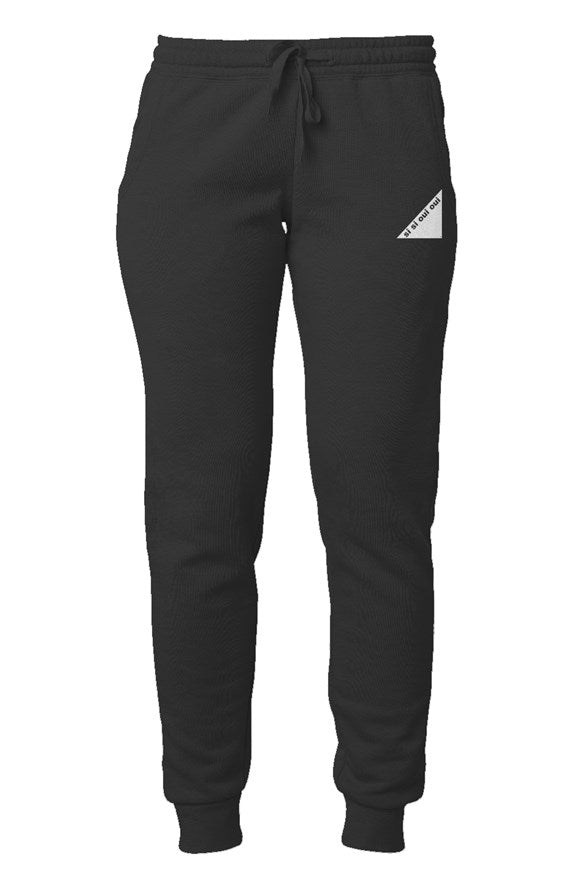 Womens Wash Sweatpants Black