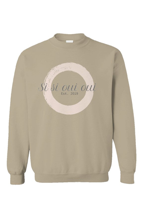 Unisex Gildan Crewneck Sand
