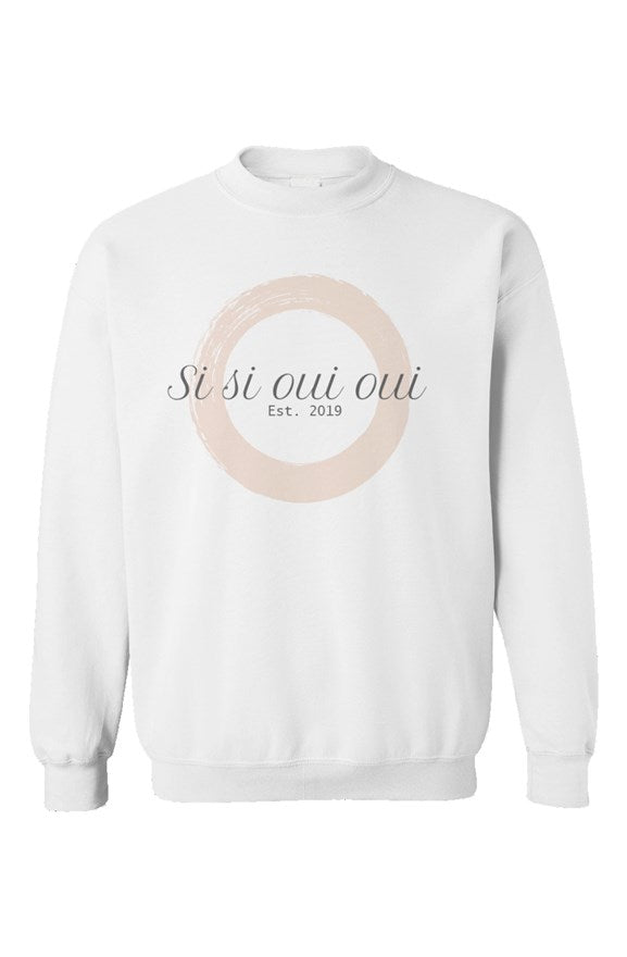 Unisex Gildan Crewneck White