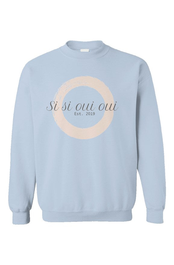 Unisex Gildan Crewneck Light Blue