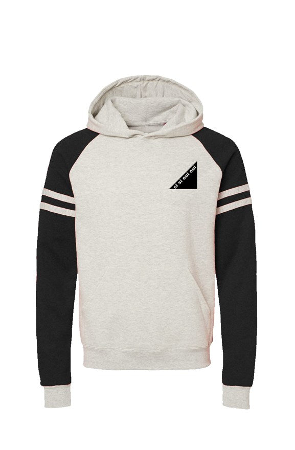 Varsity Colorblocked Raglan Hoodie