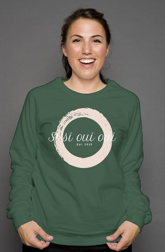 unisex crew neck sweatshirt