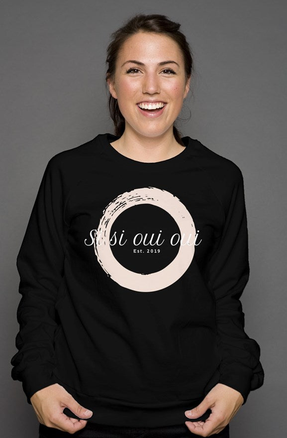 unisex crew neck sweatshirt