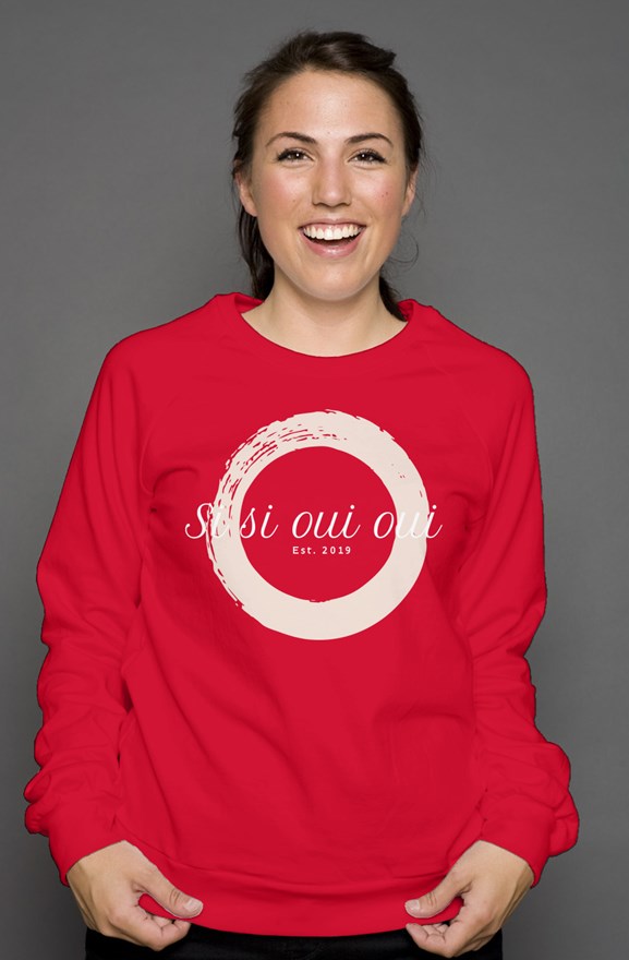 unisex crew neck sweatshirt