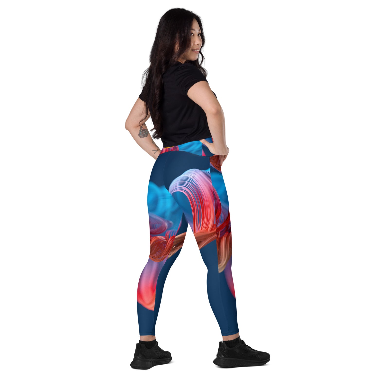 Crossover leggings with pockets SSOO Collection
