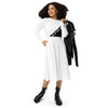 Long sleeve midi dress
