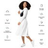 Long sleeve midi dress