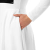 Long sleeve midi dress