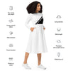Long sleeve midi dress