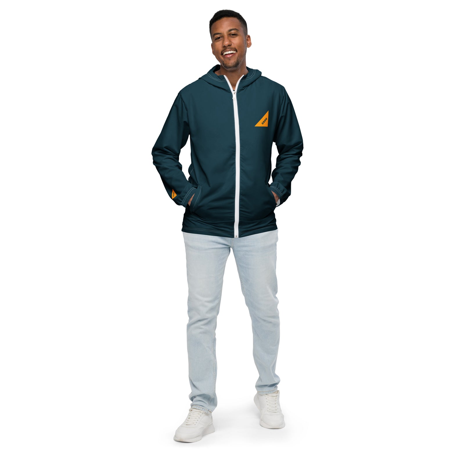 Men’s windbreaker - Blue Whale