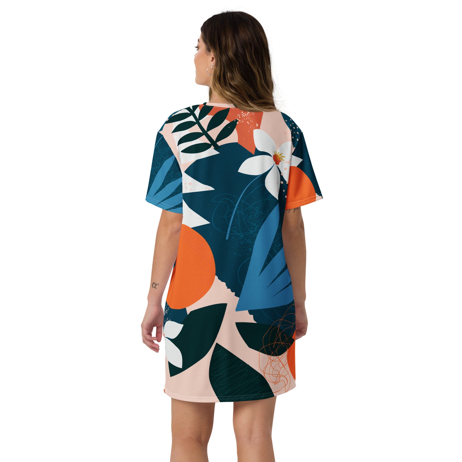 T-shirt Dress Floral Print