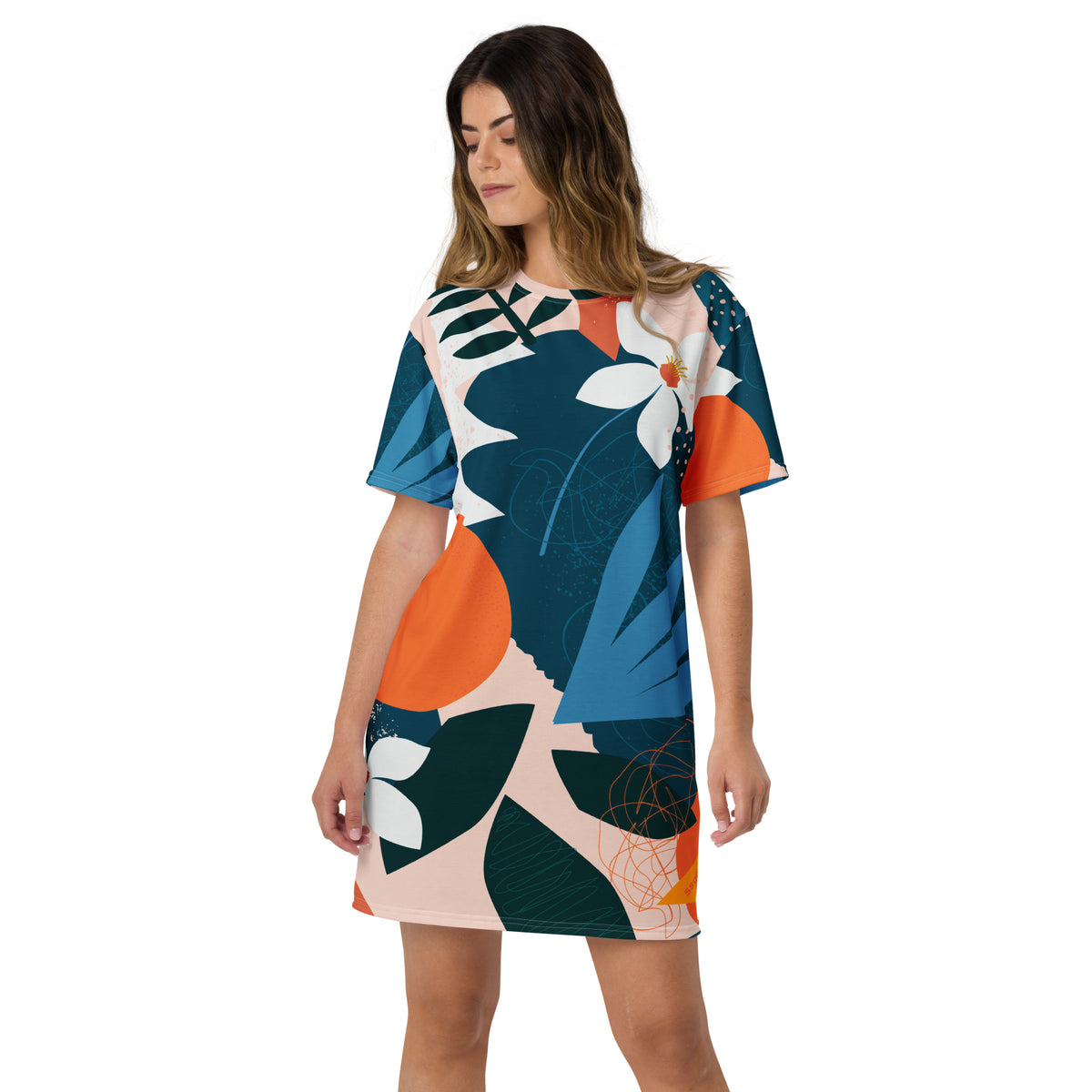 T-shirt Dress Floral Print