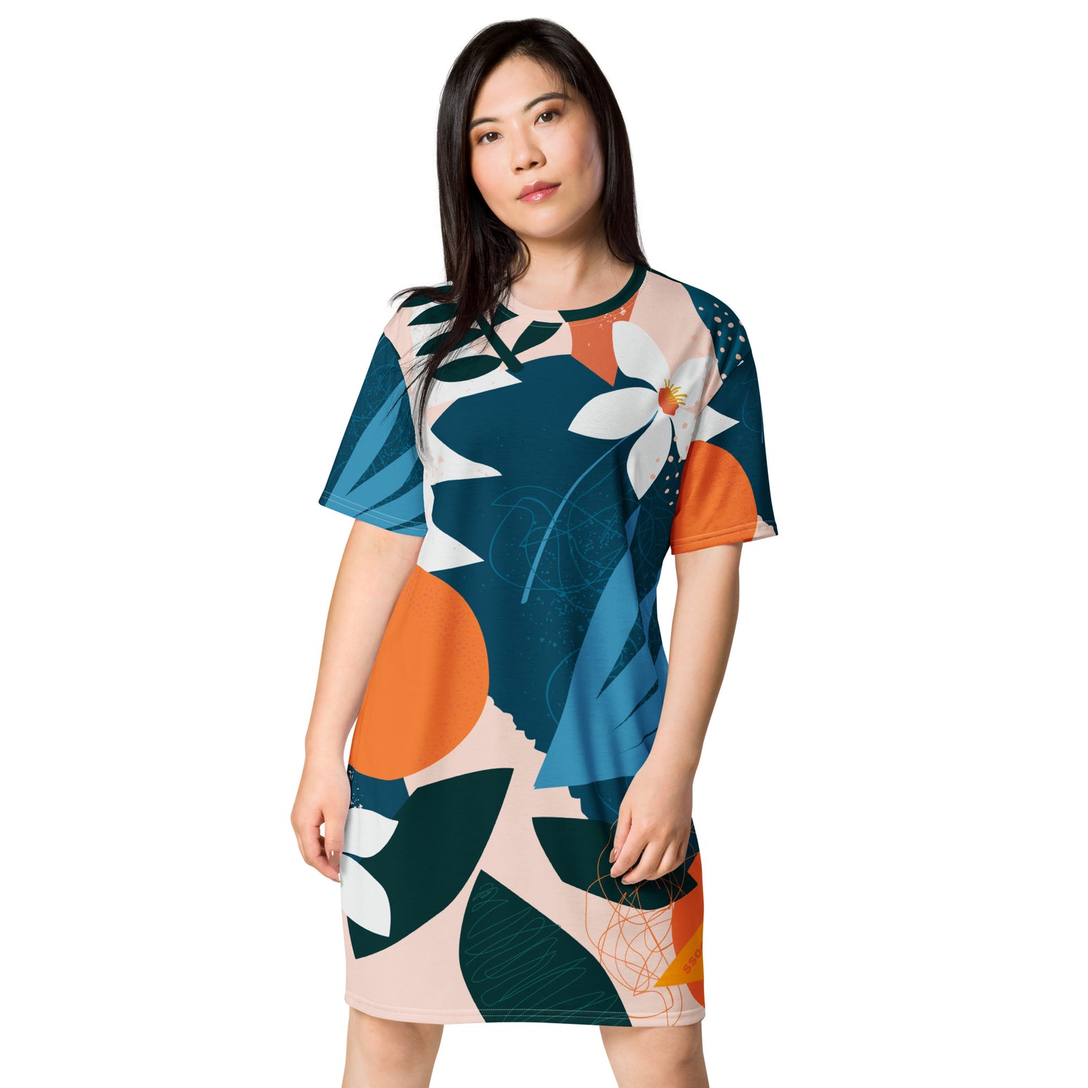 T-shirt Dress Floral Print