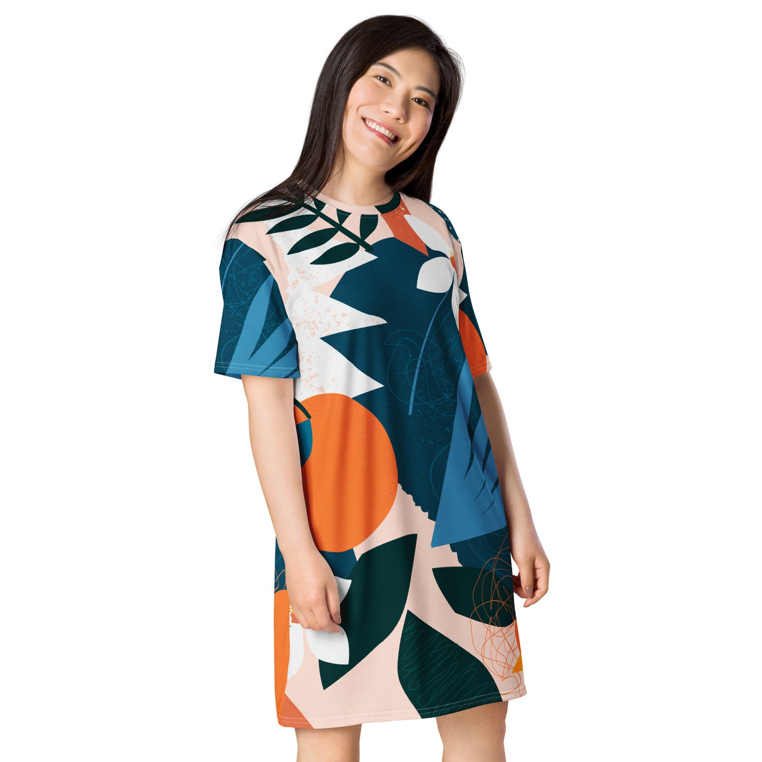 T-shirt Dress Floral Print