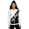 Unisex Bomber Jacket with large print