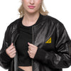 Leather Bomber Jacket SSOO Collection