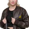 Leather Bomber Jacket SSOO Collection