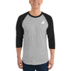 Unisex 3/4 sleeve raglan shirt