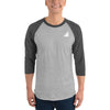 Unisex 3/4 sleeve raglan shirt