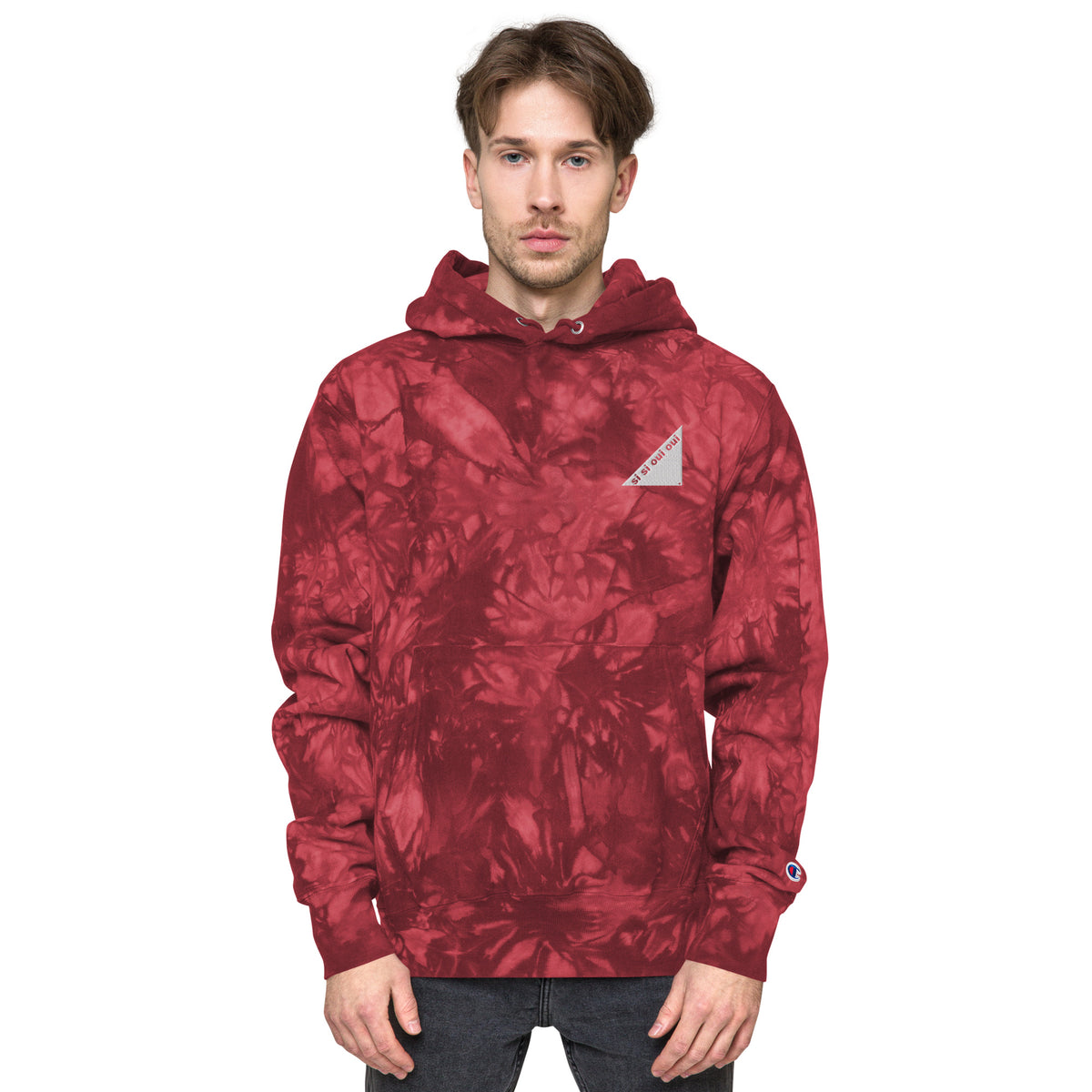 Unisex Champion tie-dye hoodie