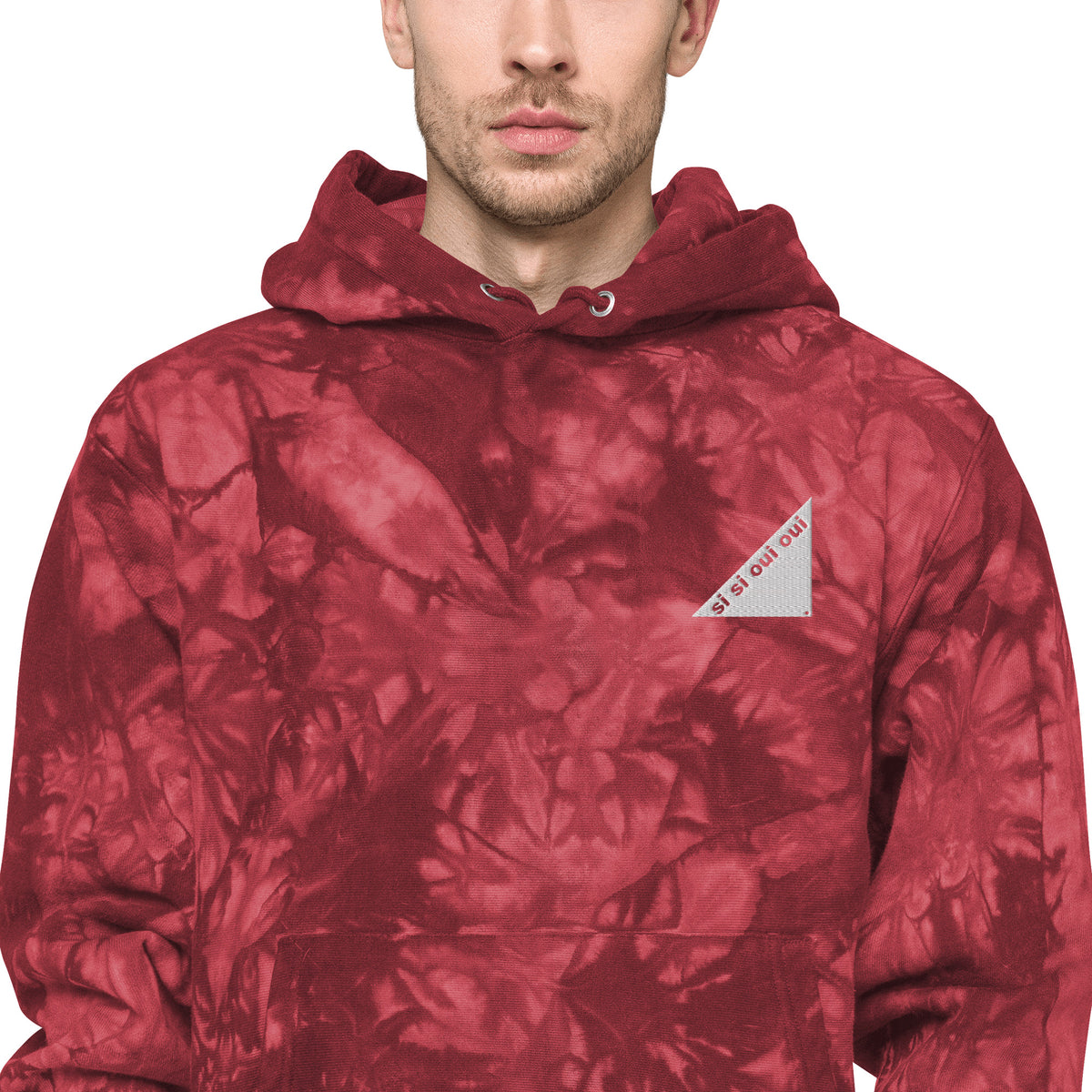 Unisex Champion tie-dye hoodie