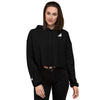 Crop Hoodie with small print