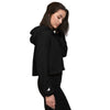 Crop Hoodie with small print